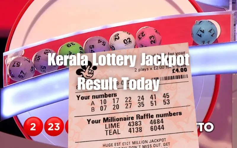 kerala lottery jackpot result today